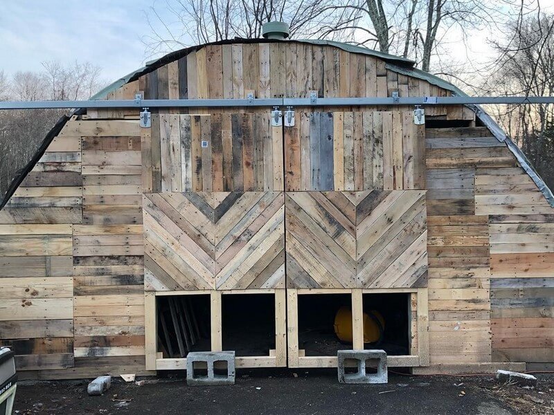 20 simple and cheap wood shed made from pallets - sensod
