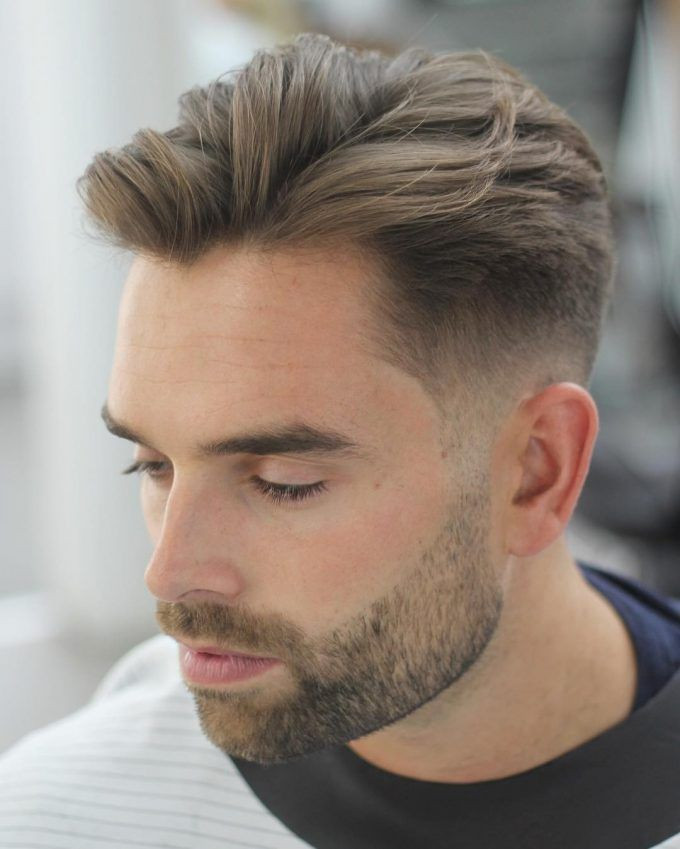 26 Mens haircut medium length fade for 2022