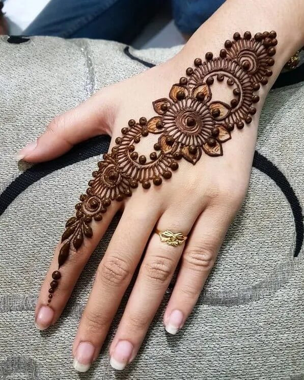 Top 26+ Easy and Simple Mehndi Designs for Eid and Weddings - Sensod