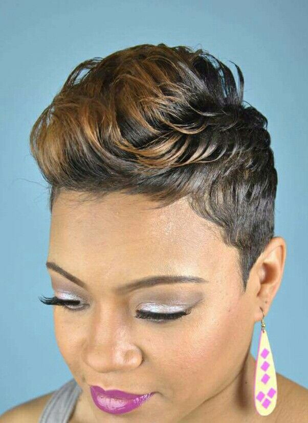37+ Trendy Short Hairstyles For Black Women - Sensod